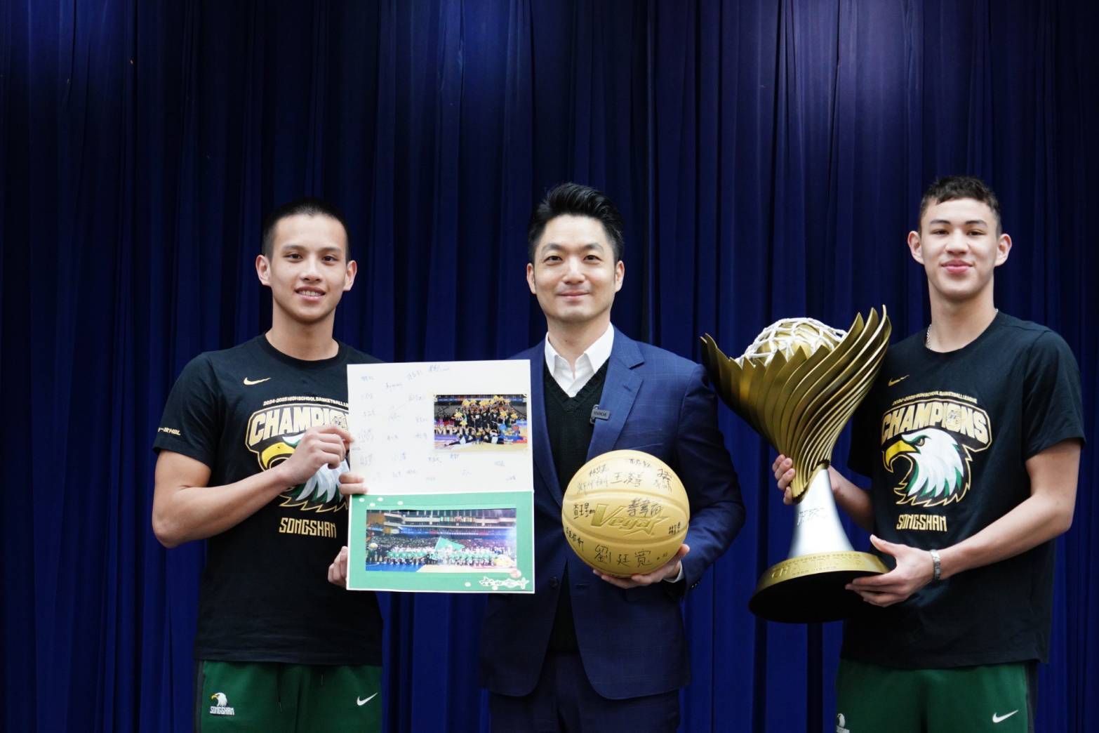 HBL雙冠耀臺北!蔣萬安頒420萬獎金嘉勉四強勁旅 HBL雙冠耀臺北!蔣萬安頒420萬獎金嘉勉四強勁旅