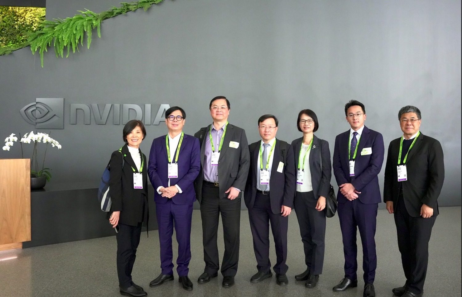 陳其邁率團隊訪輝達總部 深談高雄主權AI合作 陳其邁率團隊訪輝達總部 深談高雄主權AI合作