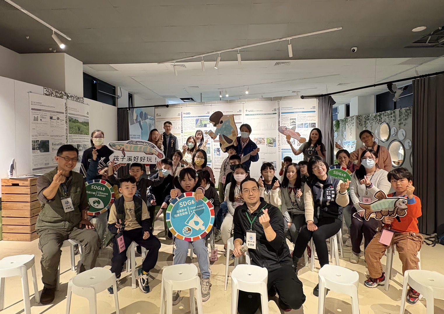 深入了解筏子溪流棲地環境 中市水利局生態體驗營登場 深入了解筏子溪流棲地環境 中市水利局生態體驗營登場