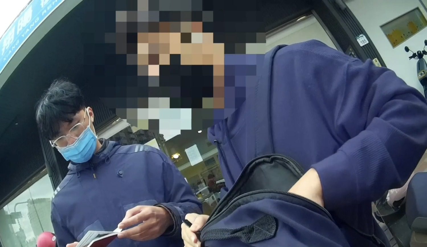 騎贓車竊取財物  左營警積極調閱監視影像查緝到案