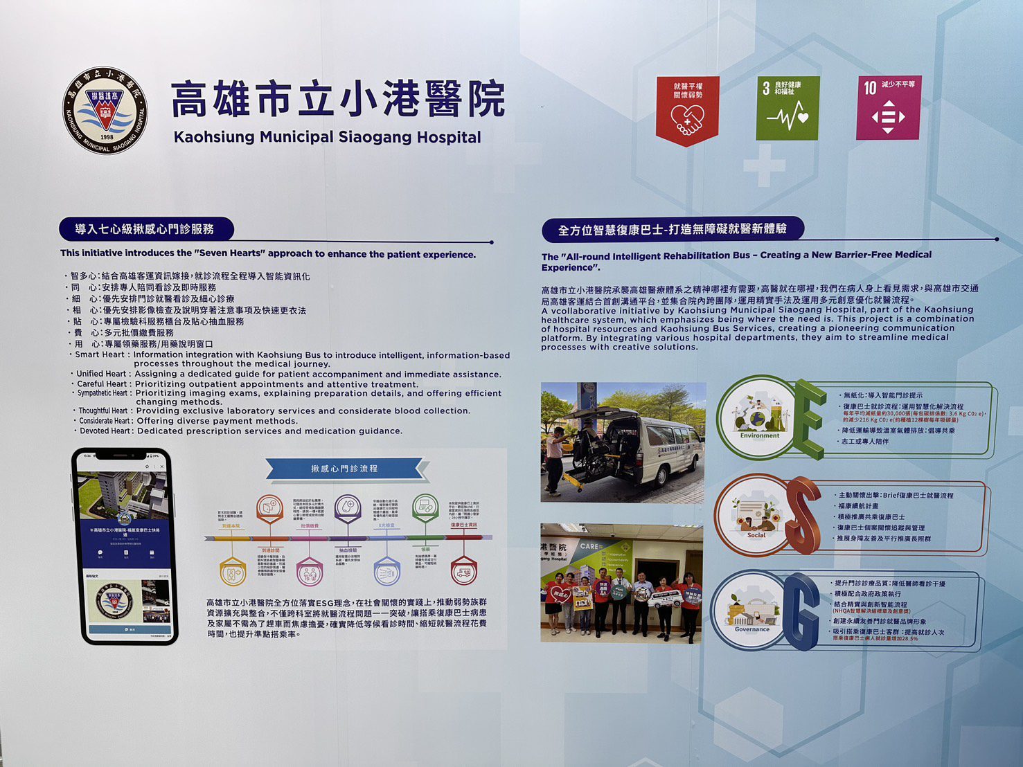 智慧城市展 小港醫院智慧化復康就醫系統展現成果 智慧城市展 小港醫院智慧化復康就醫系統展現成果