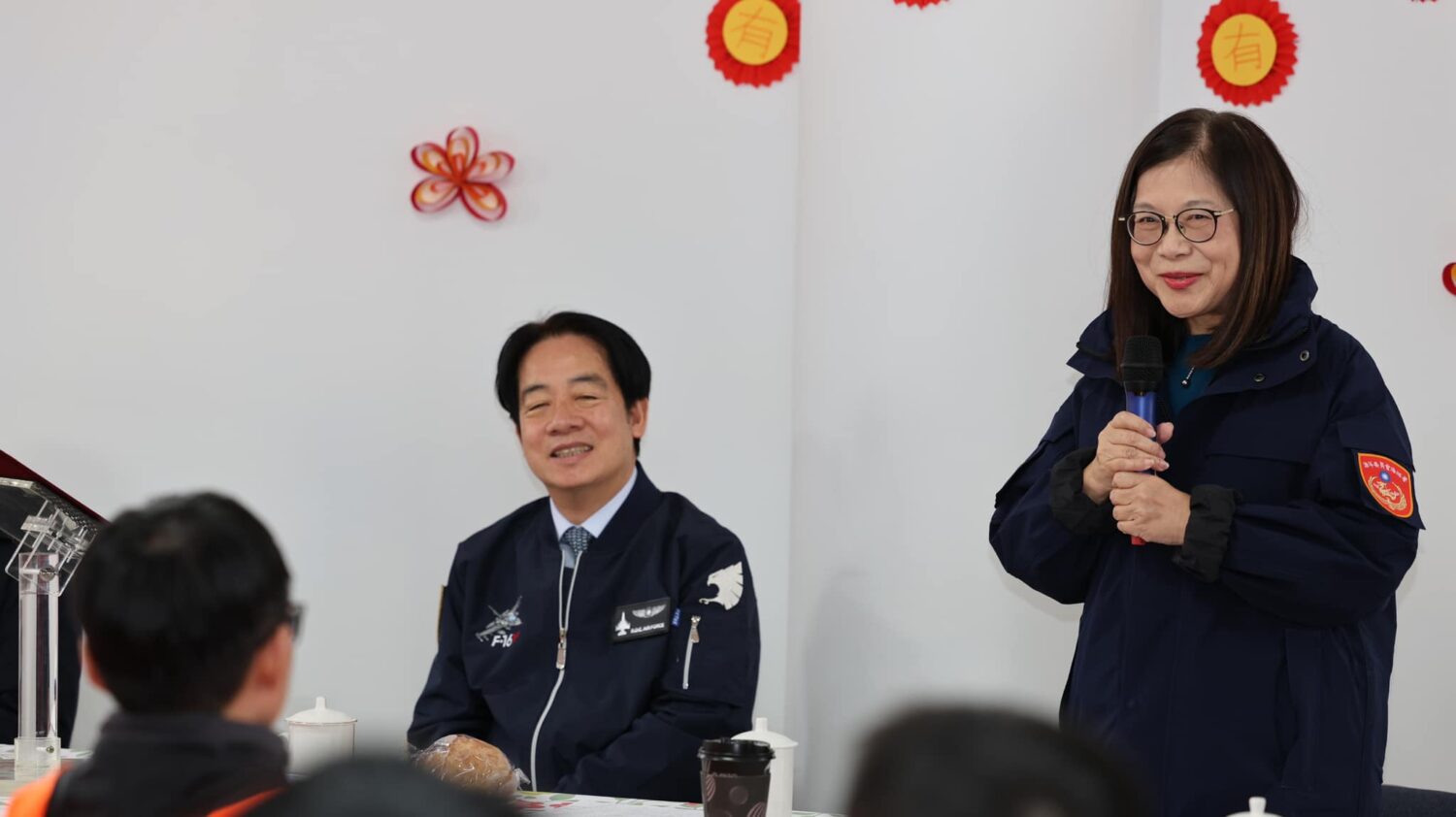 管碧玲主委管感謝總統提升、加碼官士兵福利,並讓海巡首度同步提升! 管碧玲主委管感謝總統提升、加碼官士兵福利,並讓海巡首度同步提升!