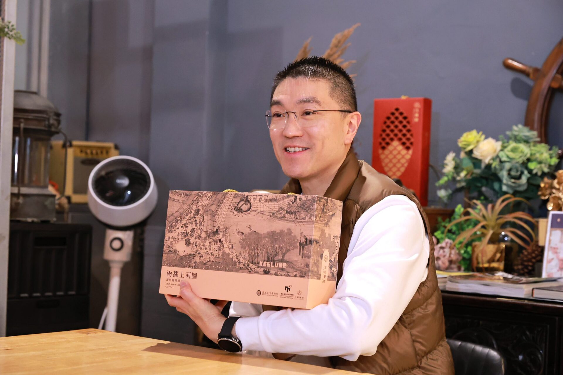 三奇壹號咖啡勇奪德國iF設計獎 謝國樑讚「基隆之光」 三奇壹號咖啡勇奪德國iF設計獎 謝國樑讚「基隆之光」