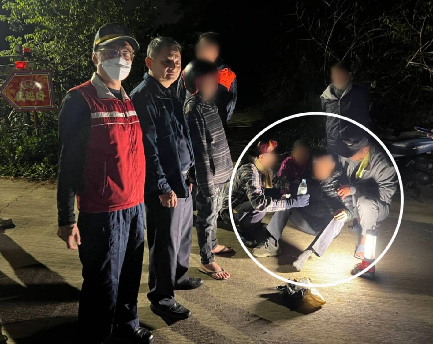 小港分局長帶隊溫馨守護! 6小時緊急救援尋獲走失長者 小港分局長帶隊溫馨守護! 6小時緊急救援尋獲走失長者