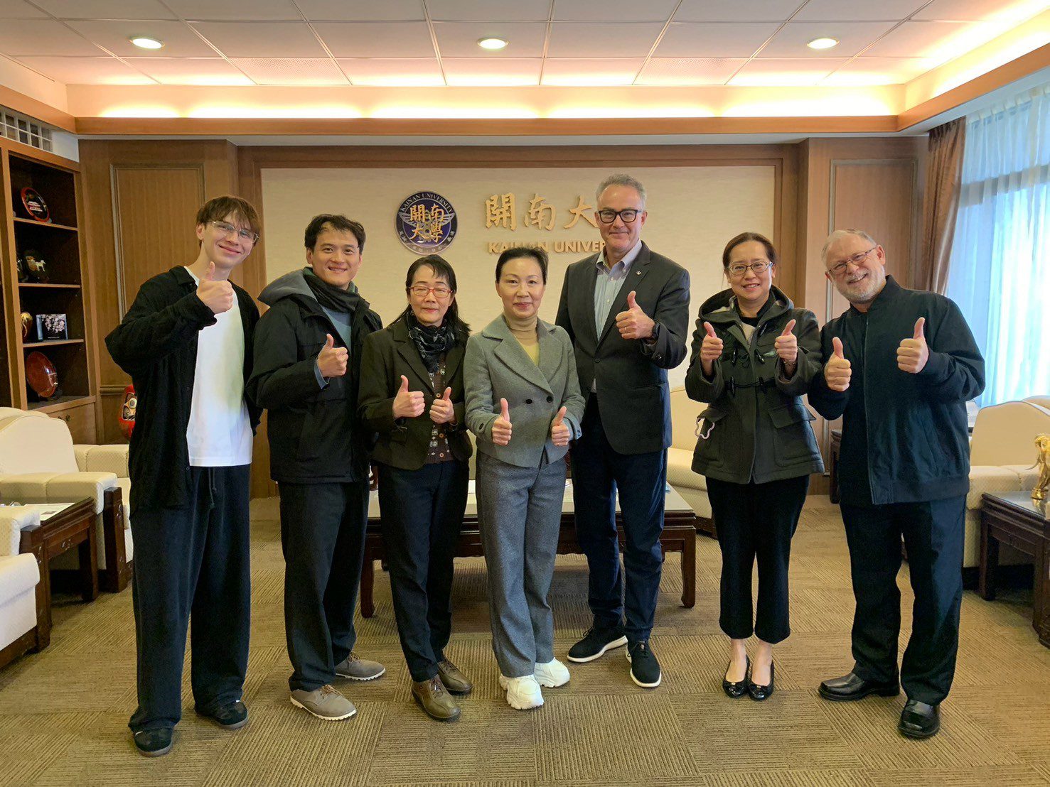 開南大學與聖地牙哥州立大學深化合作 實習計畫與全英語教學共譜未來 開南大學與聖地牙哥州立大學深化合作 實習計畫與全英語教學共譜未來