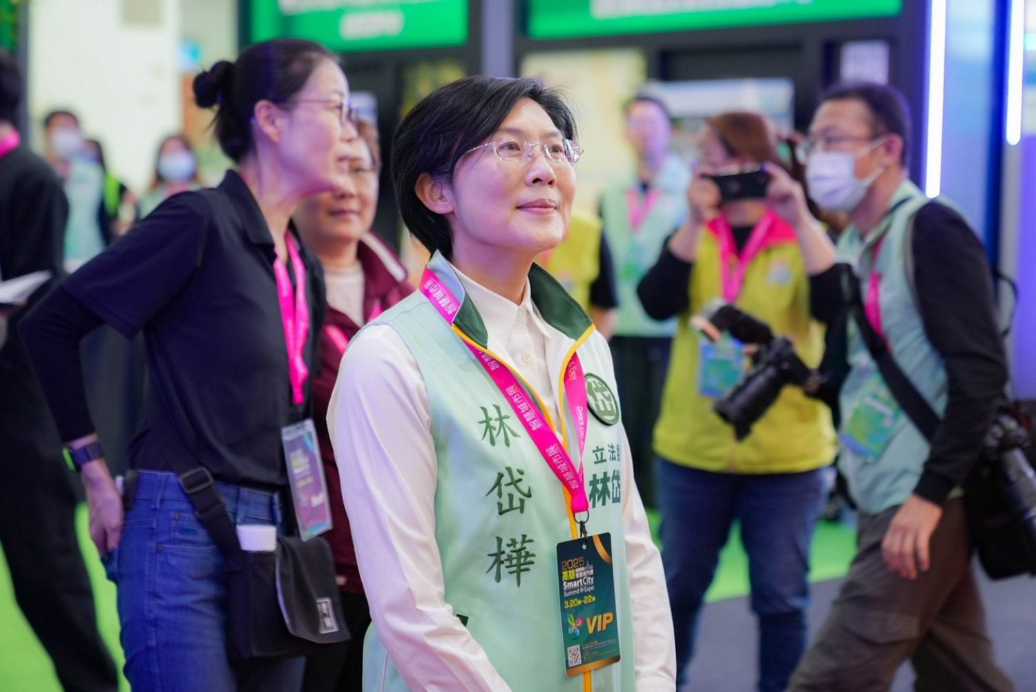 智慧綠色城市  林岱樺體驗AI智能醫療展現未來願景