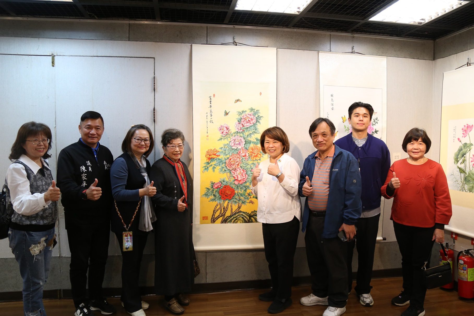 邁入44年!嘉義市文藝作家協會聯展 黃敏惠盛讚會員創作風采 邁入44年!嘉義市文藝作家協會聯展 黃敏惠盛讚會員創作風采