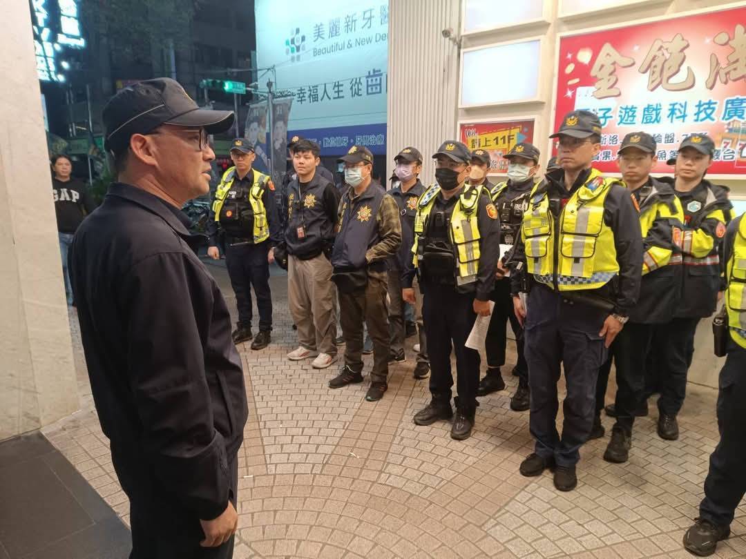 展現掃蕩決心！桃警動員102名警力臨檢取締違法