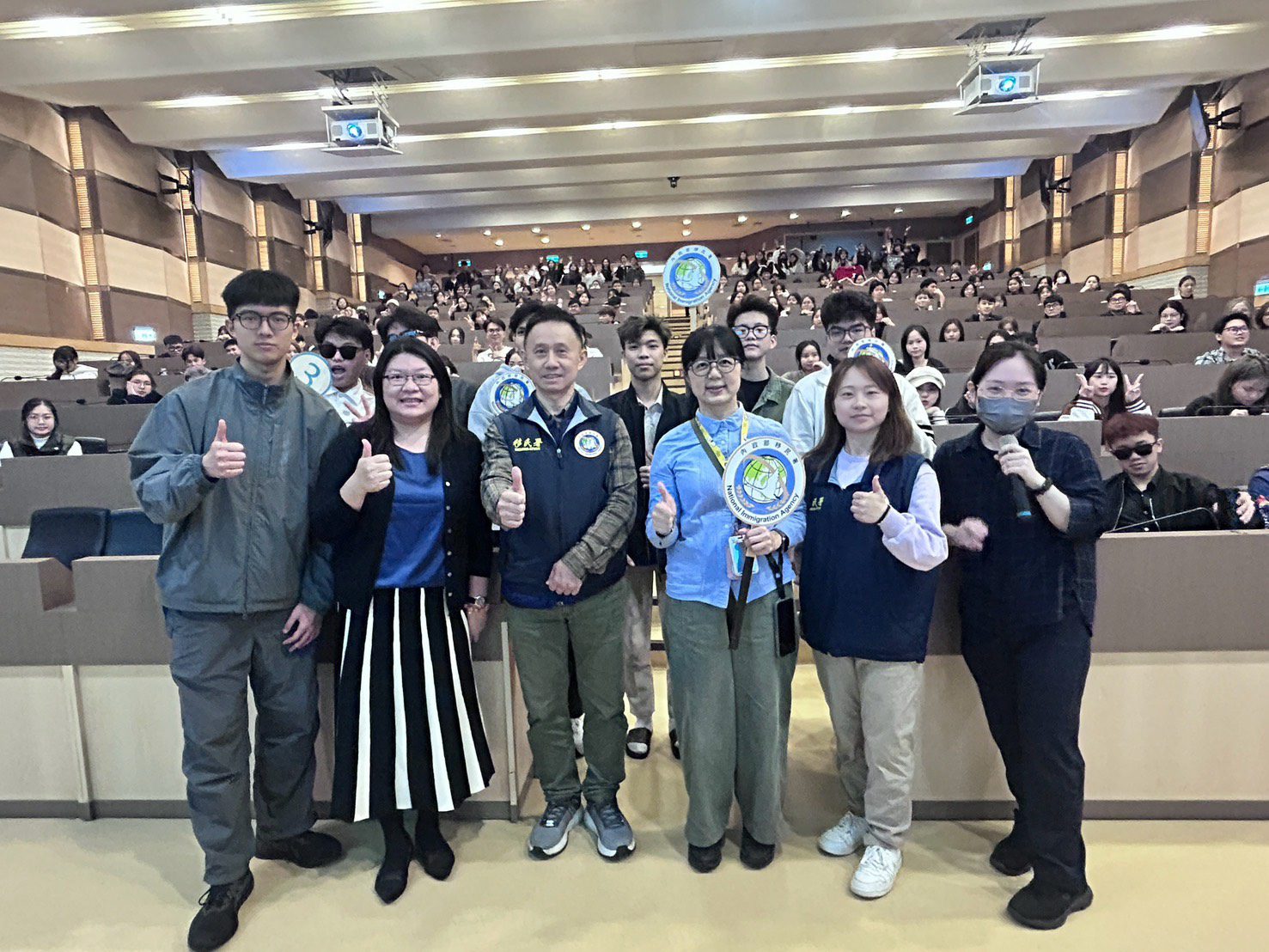 助外籍生適應在台生活 移民署桃園站校園開講 助外籍生適應在台生活 移民署桃園站校園開講