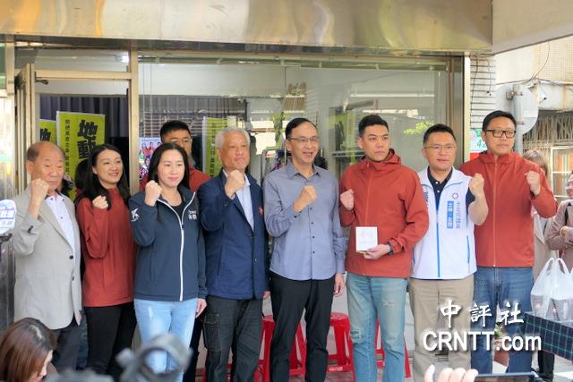 朱立倫首度站台罷綠團體 交代藍營動起來 朱立倫首度站台罷綠團體 交代藍營動起來