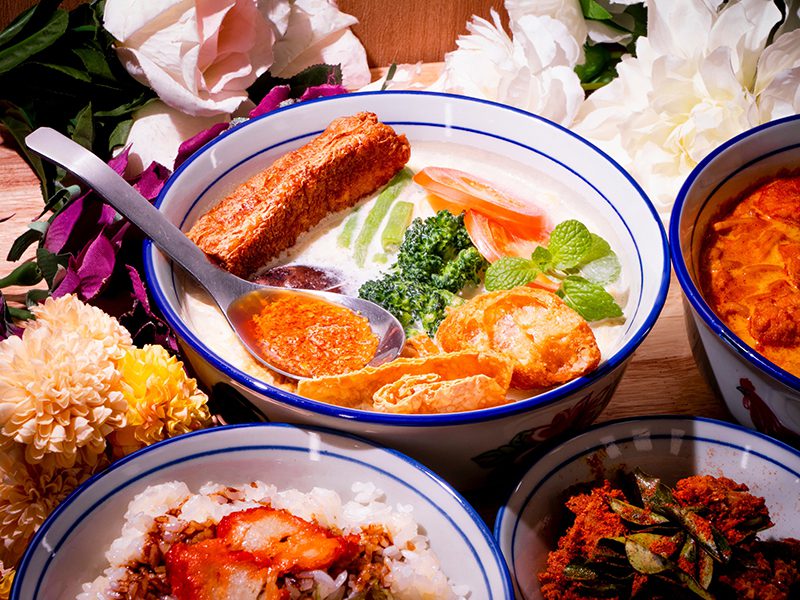 蔬食者必訪!台中南洋系美食首推 “檳城白咖哩麵”令人上癮! 蔬食者必訪!台中南洋系美食首推 “檳城白咖哩麵”令人上癮!