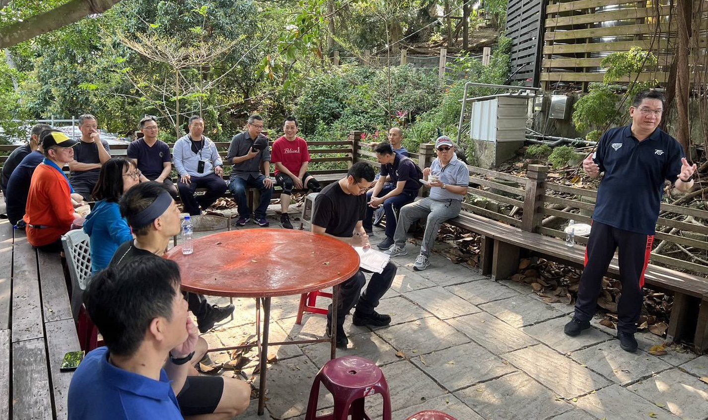 蔡期望率幹員登山訓練 大大提升保大綜合戰力 蔡期望率幹員登山訓練 大大提升保大綜合戰力