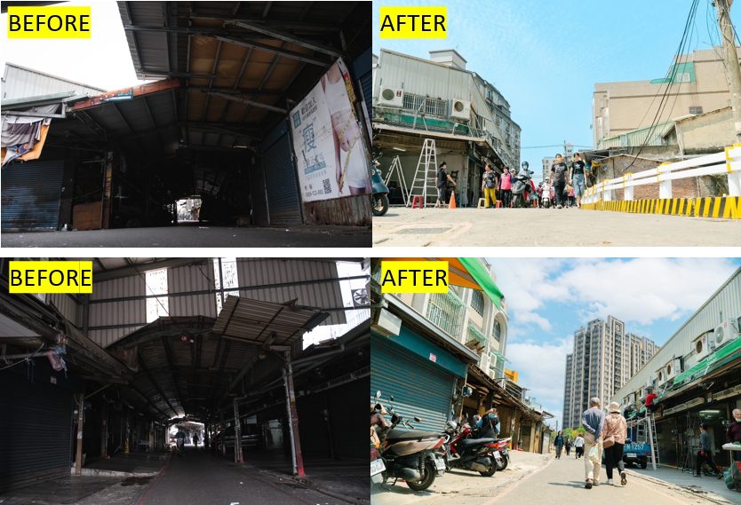 忠貞市場改造試營運  米干美食助攻促銷活動3/29起登場 忠貞市場改造試營運  米干美食助攻促銷活動3/29起登場