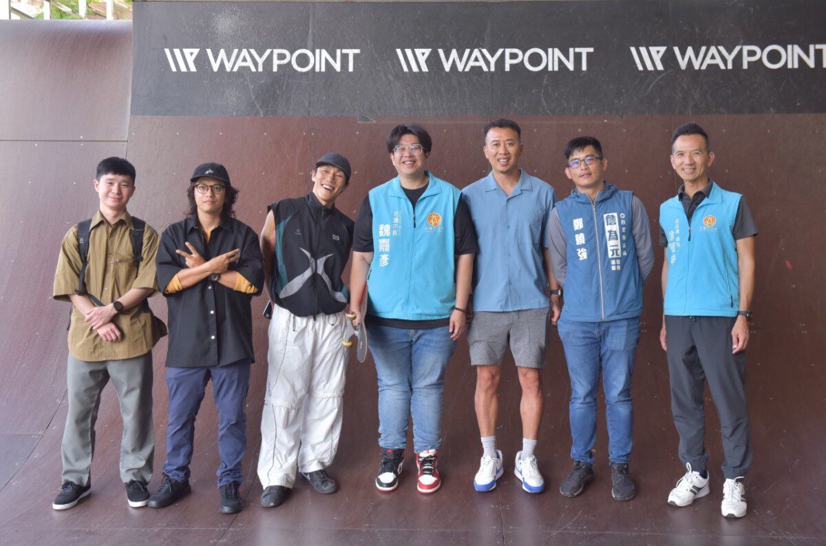 市長魏嘉彥赴台北取經 盼在佐倉打造最具規模極限運動場