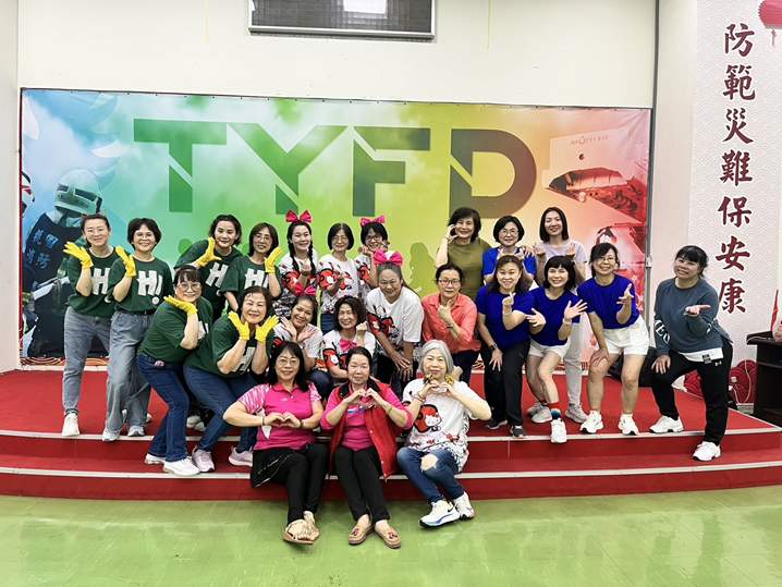 桃園防火宣導隊25周年慶祝活動熱鬧登場 防宣姊妹為社區安全把關 桃園防火宣導隊25周年慶祝活動熱鬧登場 防宣姊妹為社區安全把關