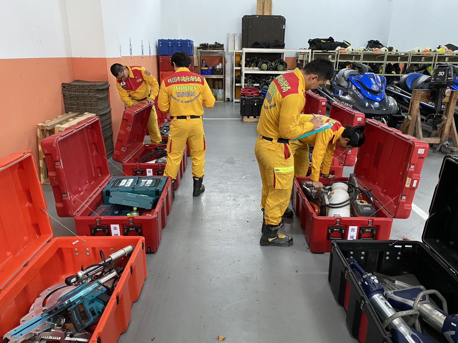 7.7強震襲擊緬甸！桃園消防局40人團隊整備待命馳援