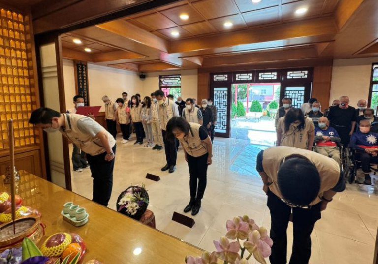 新竹榮家清明春祭 緬懷榮民先輩 新竹榮家清明春祭 緬懷榮民先輩