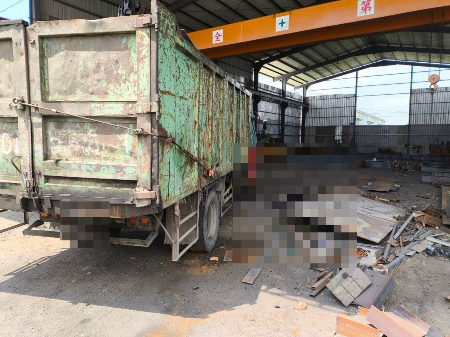 阿蓮區鐵工廠吊掛砸死婦人 湖內警方迅速處理依法偵辦 阿蓮區鐵工廠吊掛砸死婦人 湖內警方迅速處理依法偵辦