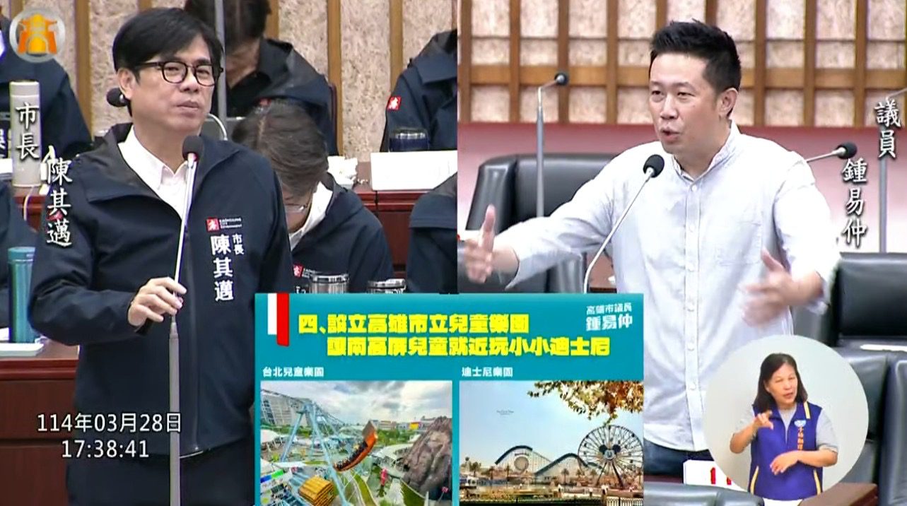 鍾易仲爭市立兒童樂園，陳市長：開始找土地！