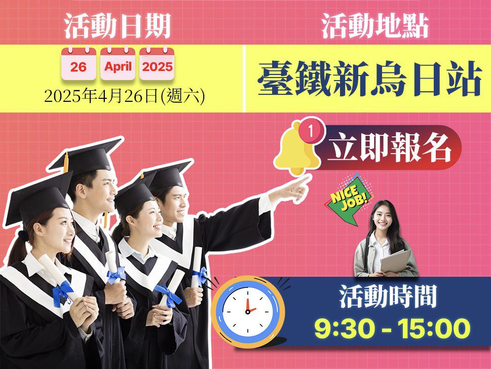 「2025新亞太區攬才博覽會」  促進產學交流4/26臺中登場