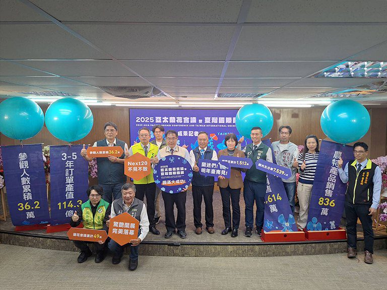 2025蘭展各項指標創新高　黃偉哲盼成為世界最大蘭展