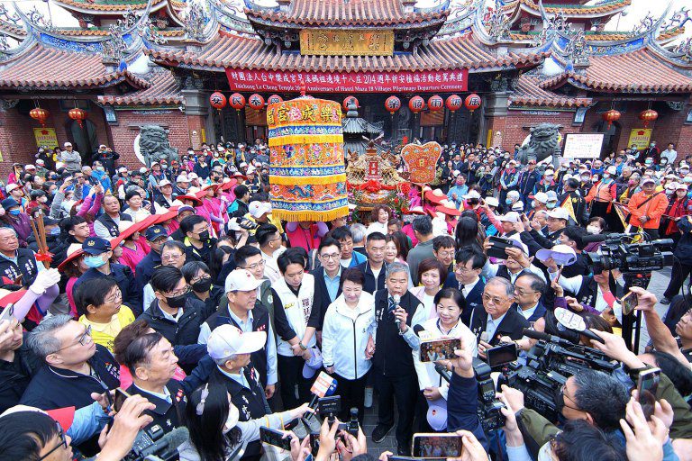 旱溪媽祖遶境十八庄祈安植福　百年傳承的宗教盛事