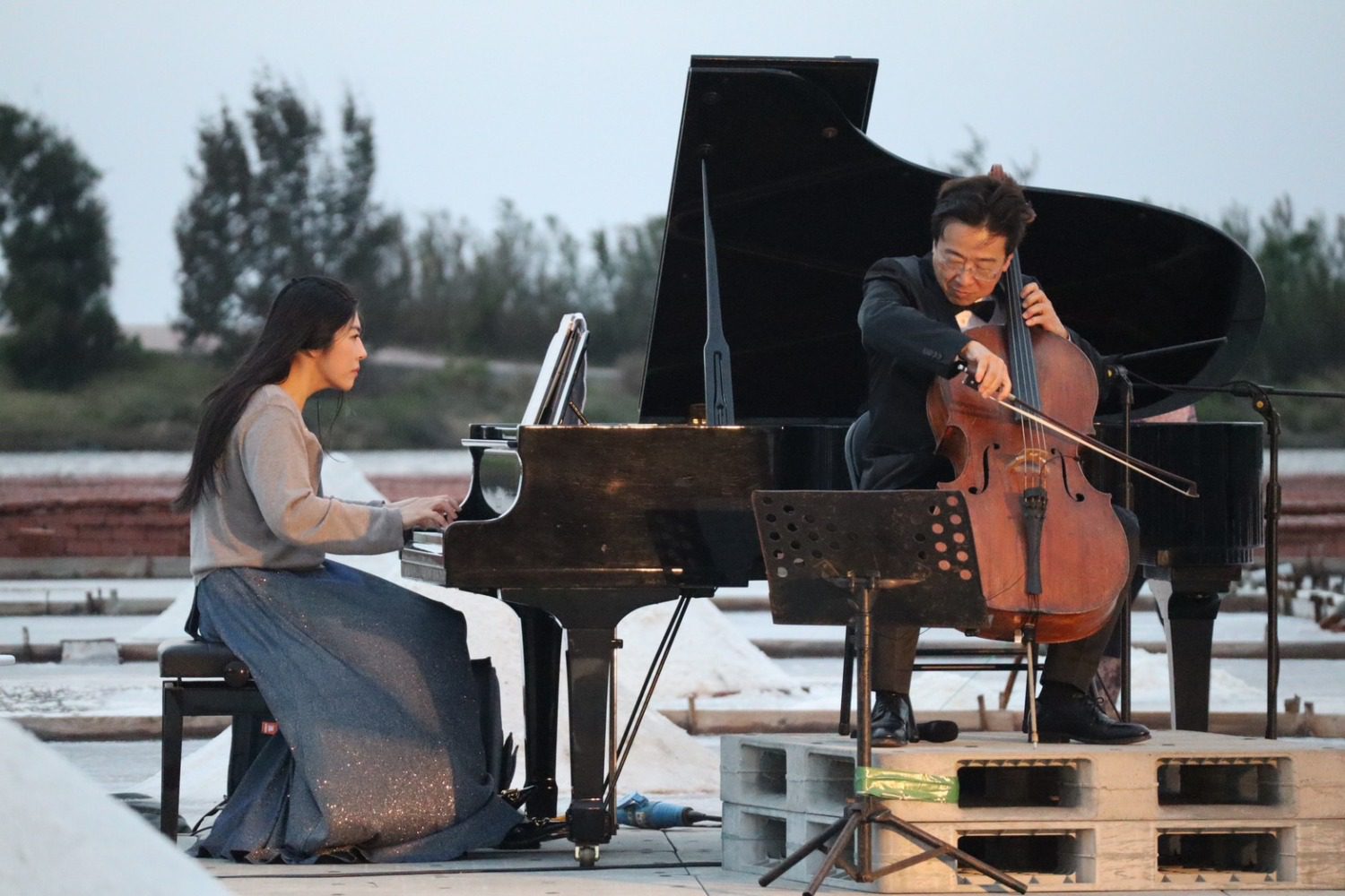 全臺首場鹽田古典音樂會!張正傑攜手朱陸豪震撼人心完美演出 全臺首場鹽田古典音樂會!張正傑攜手朱陸豪震撼人心完美演出