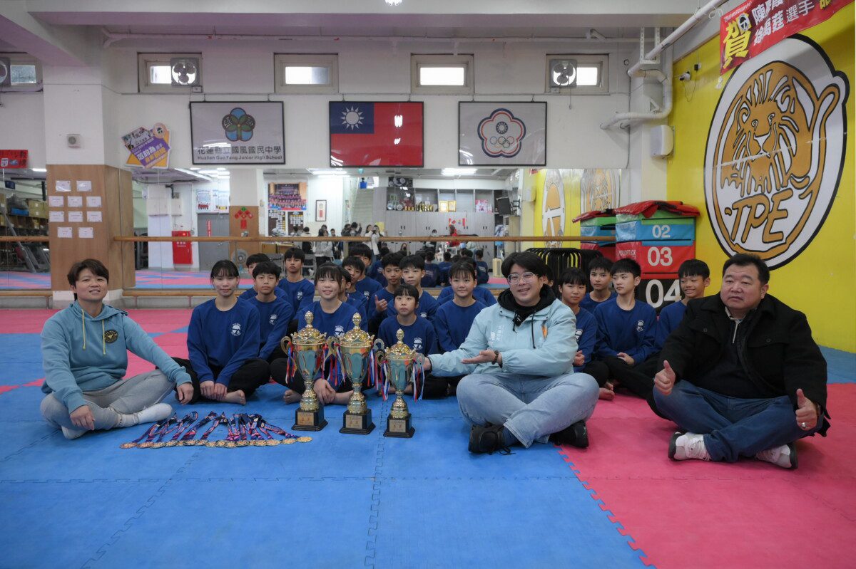 良有營造捐國風國中跆拳道贊助金 不只蓋房子也搭起選手夢想舞台
