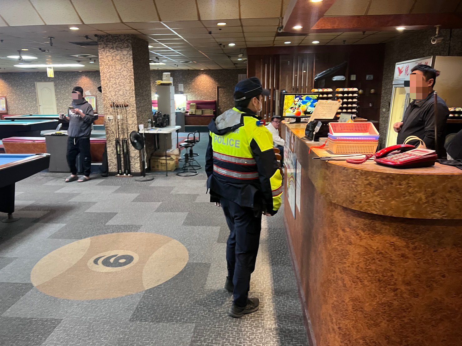 楊梅警雷厲掃黑 42人涉案被逮 楊梅警雷厲掃黑 42人涉案被逮