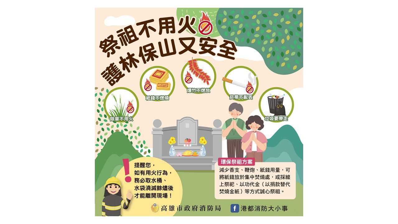 防範山火釀災 高市府消防局運用無人機加強違法蒐證 防範山火釀災 高市府消防局運用無人機加強違法蒐證