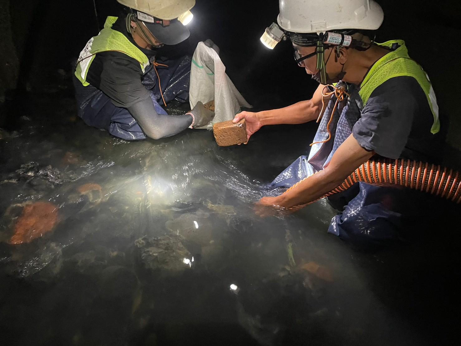 備戰梅雨季!桃園水務局加強清疏 確保排水順暢 備戰梅雨季!桃園水務局加強清疏 確保排水順暢