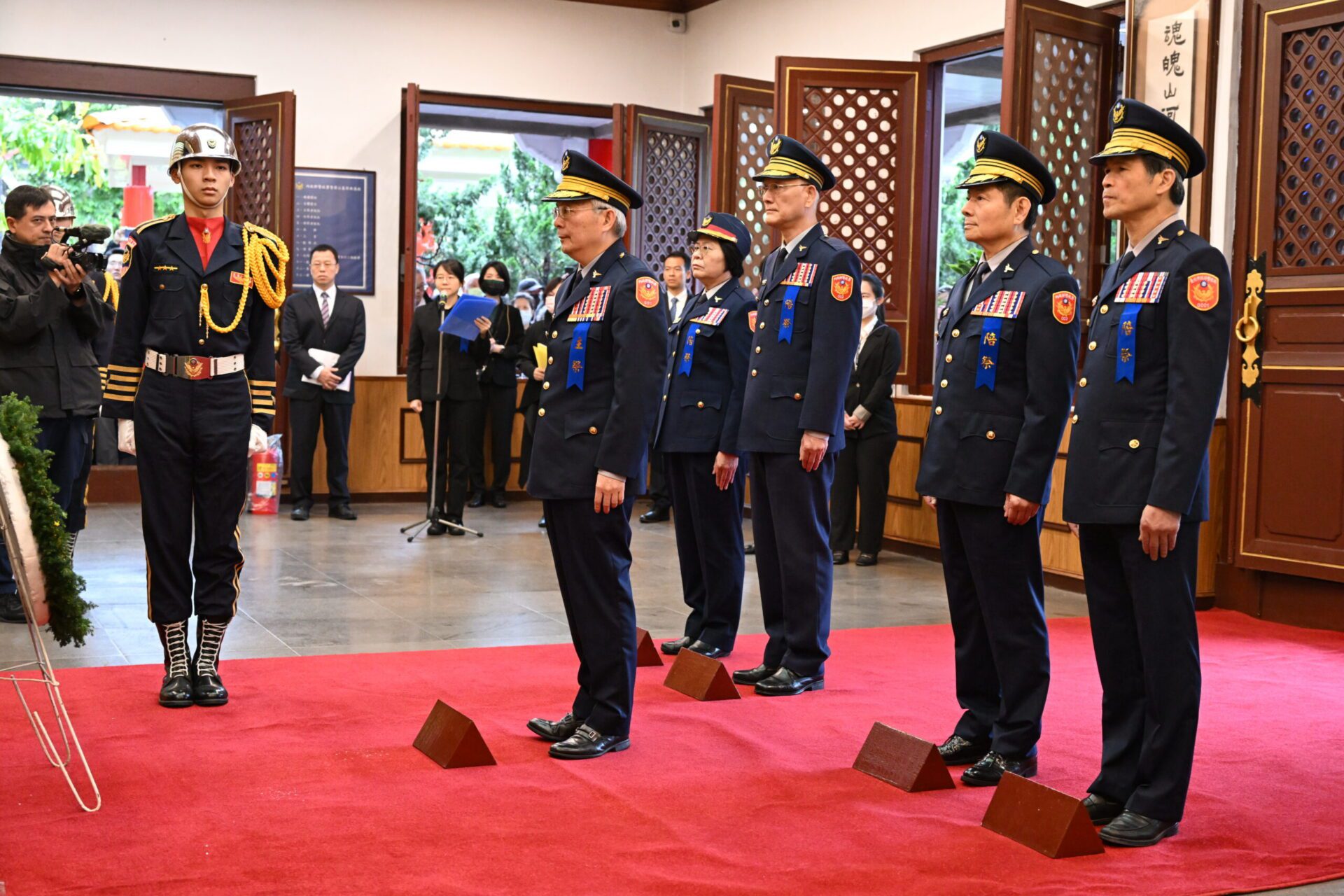 感念警察先賢為國犧牲 警政署莊嚴舉行春祭典禮