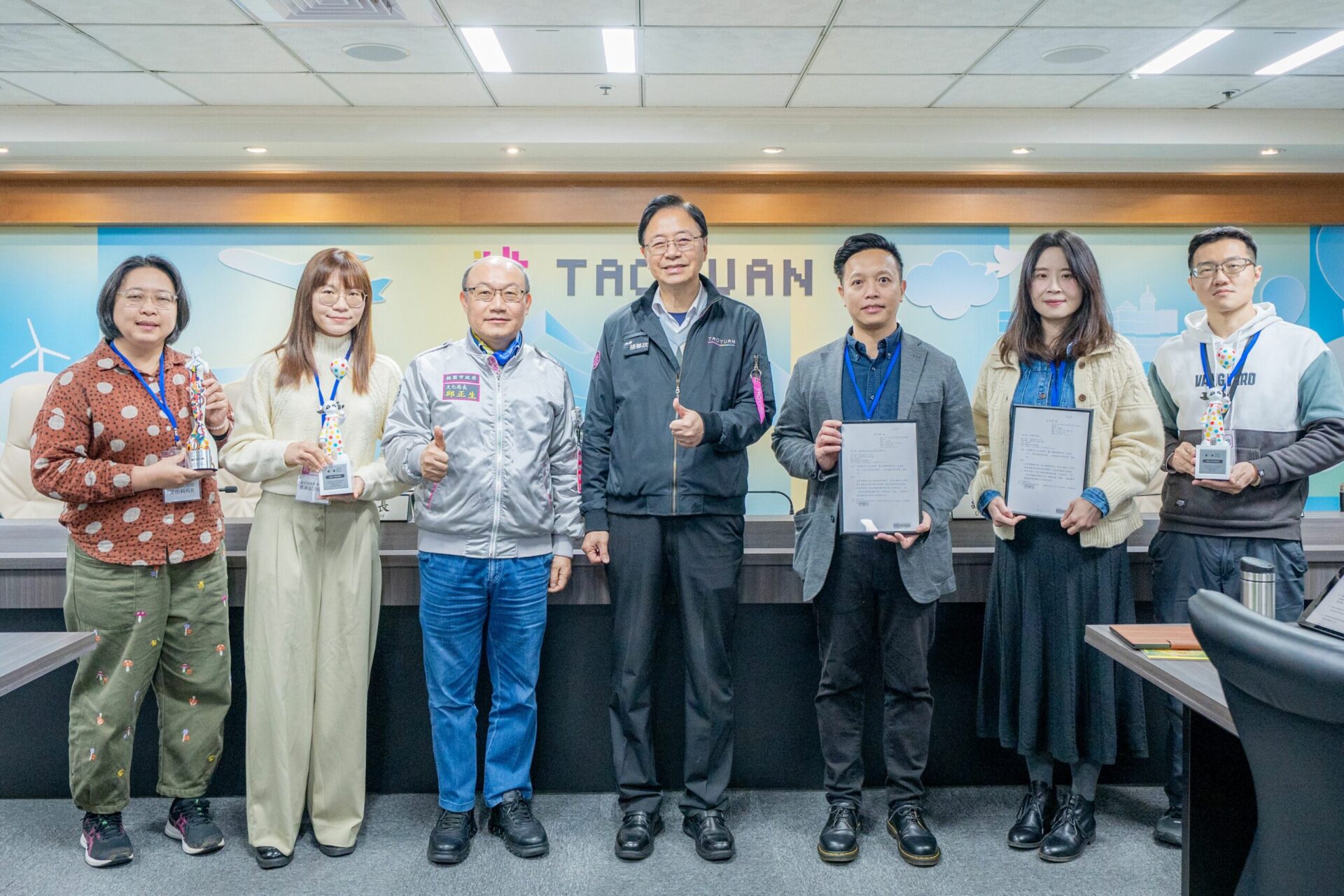 桃園文化局屢獲國內外獎項肯定 全國評鑑成績亮眼 