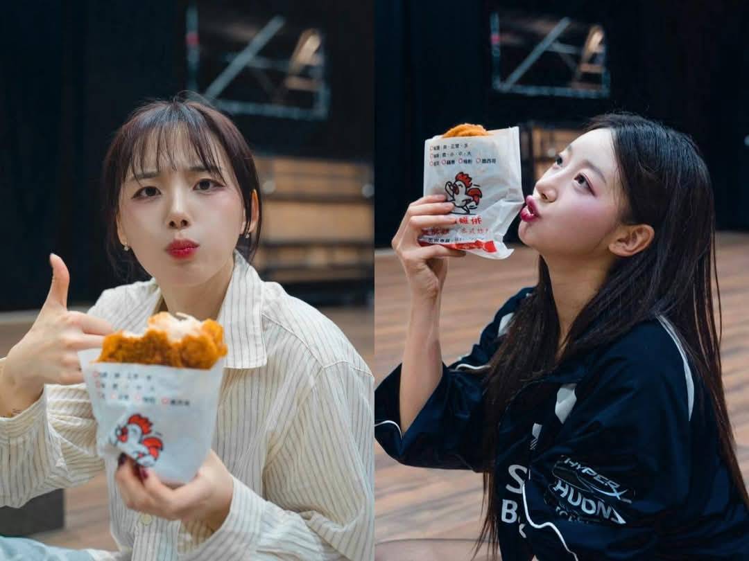 啦啦隊三本柱搶先亮相！河智媛、禹洙漢雞排吃播照粉絲敲碗應援日