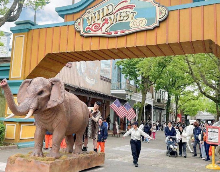 六福村免費玩掀大批人潮！　今天增加接駁車疏運下山