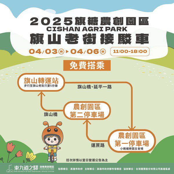 歡慶兒童節 搭公共運輸暢遊高雄更方便 歡慶兒童節 搭公共運輸暢遊高雄更方便