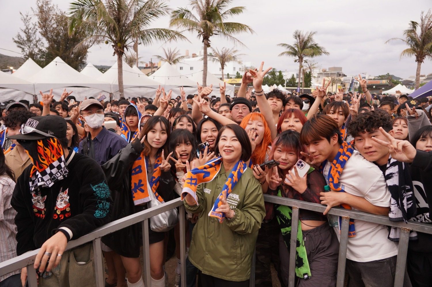 周春米縣長赴台灣祭與樂迷同樂 賴總統驚喜獻聲祝賀