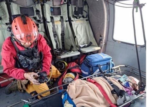 海端鄉關山山難   空勤總隊執行救援任務圓滿完成