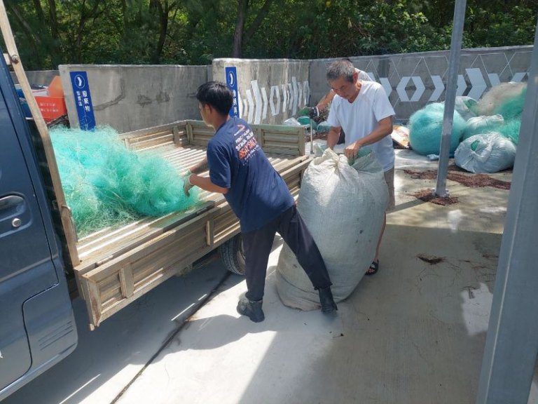 竹市海洋風收站4/10啟動　廢漁網換現金最高加碼1萬元