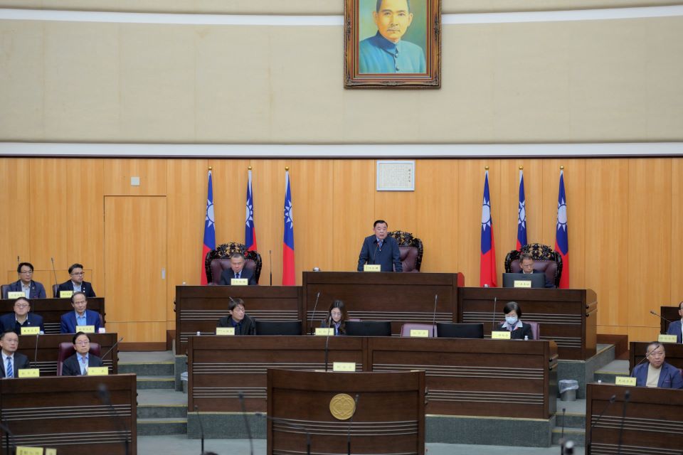 桃園市議會定期會開幕　確保產業競爭力避免因關稅影響市民福祉