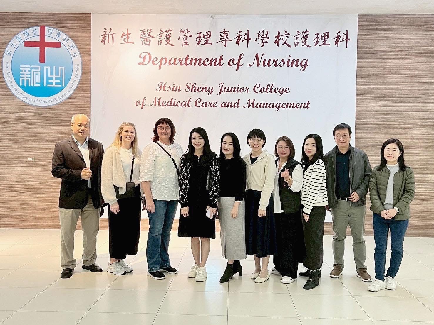 芬蘭薩塔昆塔應用科學大學訪台 赴新生醫專交流護理教育