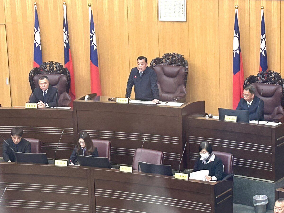 桃園市議會定期會開幕 邱奕勝議長 勉市府 議會攜手打造全齡友善城市 桃園市議會定期會開幕 邱奕勝議長 勉市府 議會攜手打造全齡友善城市