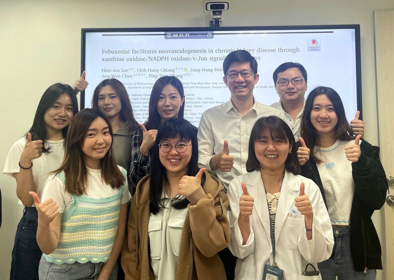 慢性腎臟病血管併發症治療新契機 部桃、陽明交大研究成果登國際期刊