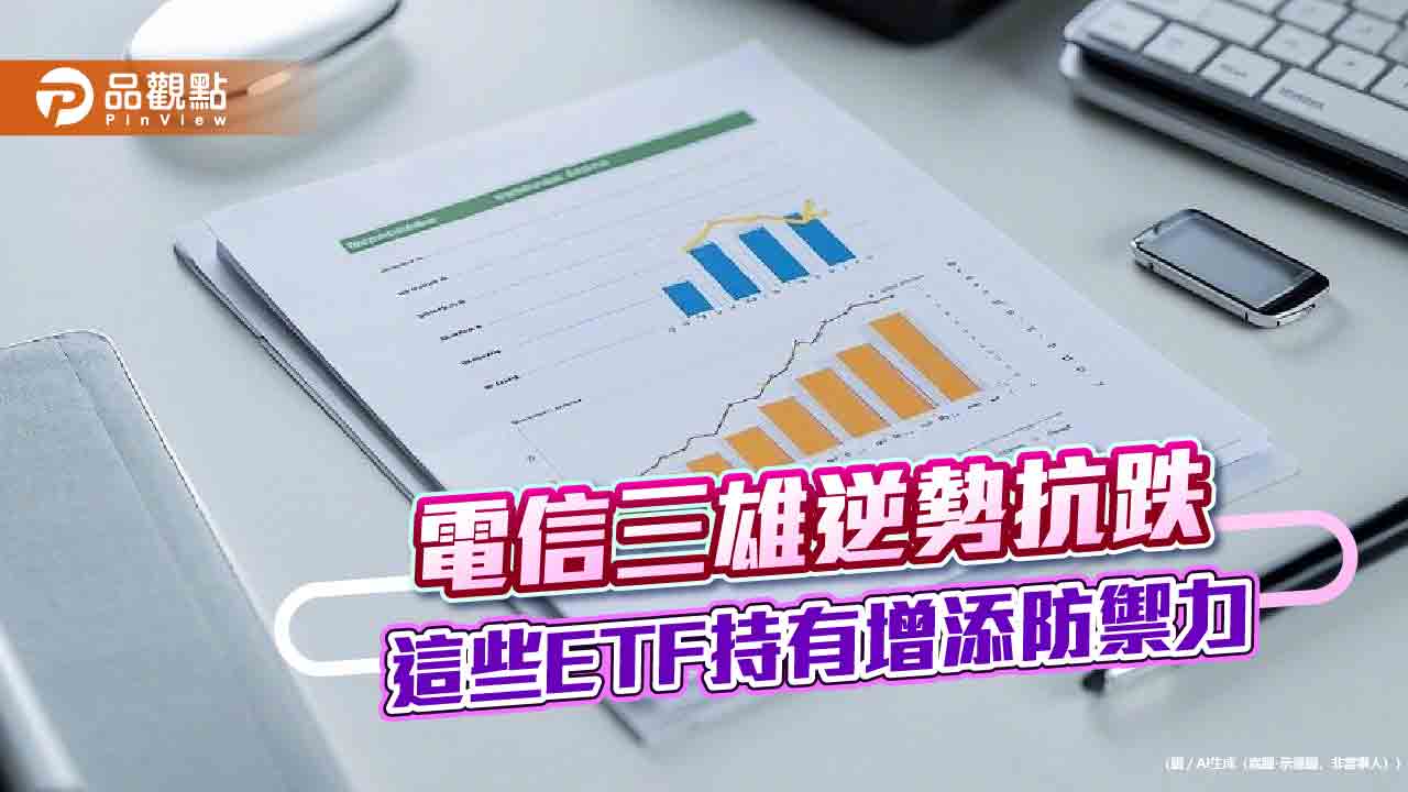 電信三雄逆勢演出!高持股ETF一表掌握 經理人這樣說 電信三雄逆勢演出!高持股ETF一表掌握 經理人這樣說