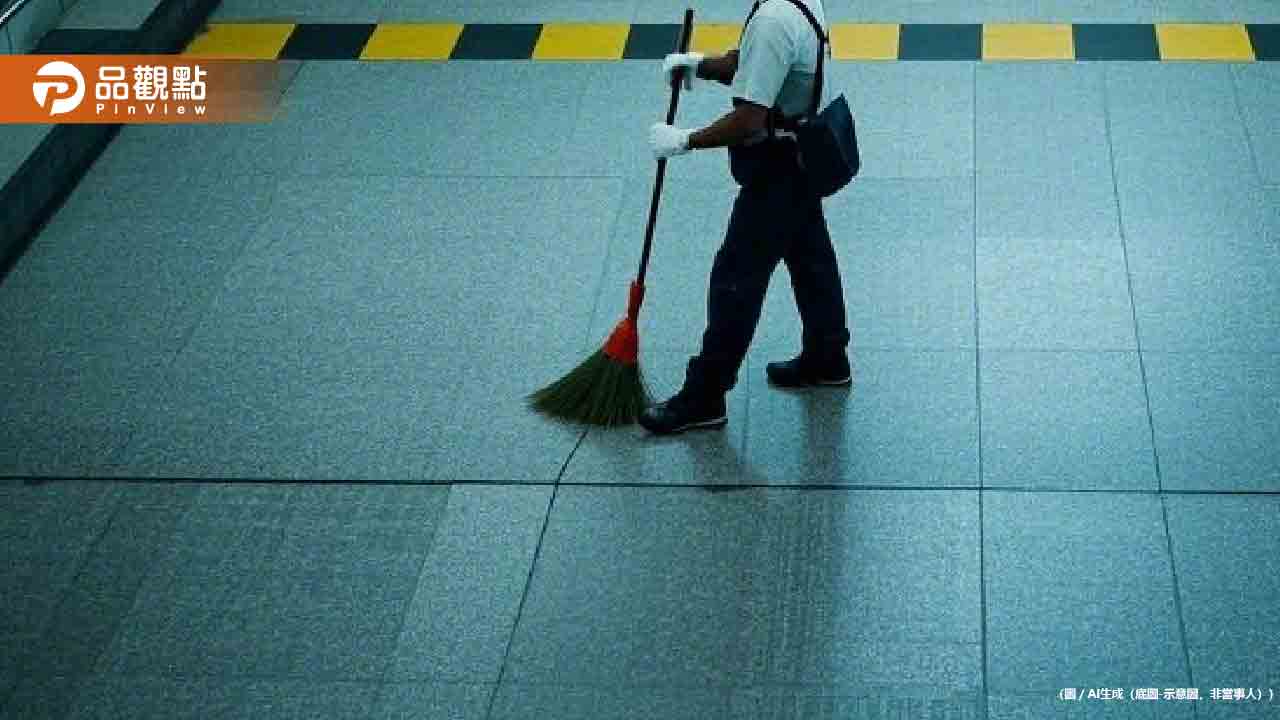 清潔派遣人員做滿10年仍僅3天特休？北捷：督促廠商依契約執行