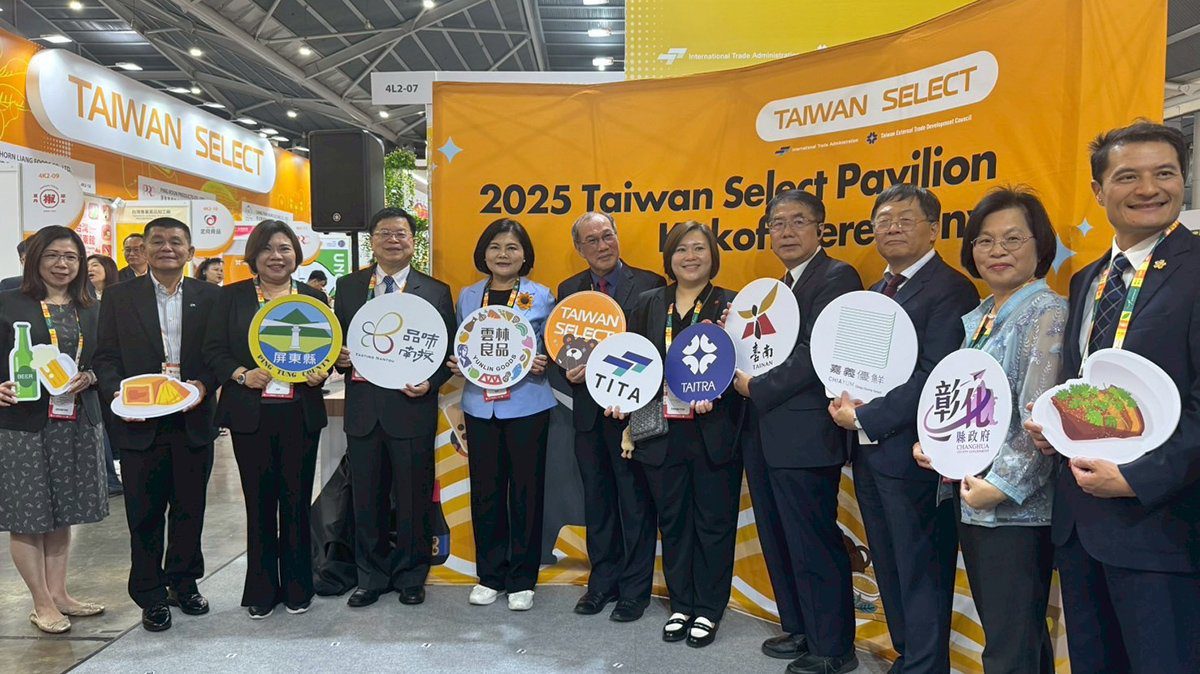 南投農產閃耀2025新加坡國際食品展　搶攻國際市場目光