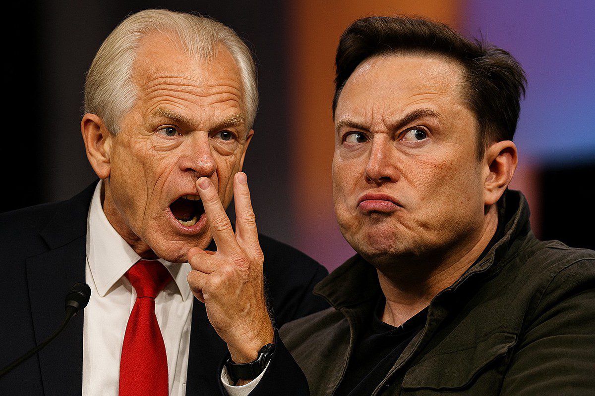 白宮內鬥？特斯拉股價慘跌 馬斯克嗆川普貿易顧問「比磚還笨」