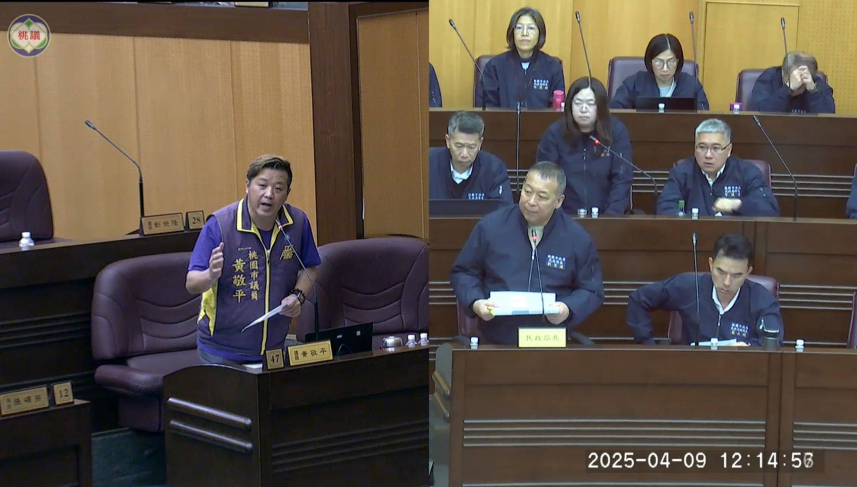 管制宮廟煙火、鞭炮施放 黃敬平建議桃園民政局這樣做