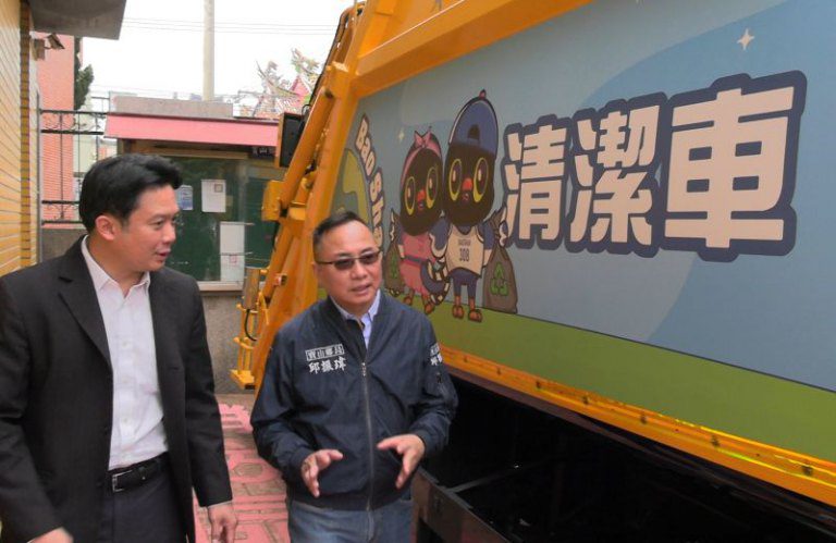 豪祐科技慨贈灑水車 守護寶山鄉環境衛生 豪祐科技慨贈灑水車 守護寶山鄉環境衛生