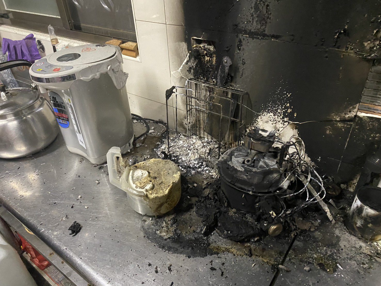 中壢民宅清晨驚傳火警 華勛消防分隊曝兇手是「它」